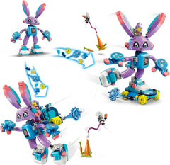 LEGO Dreamzzz Izzie og Bunchurro Spillekaninen, legetøj til børn fra 7+, 2-i-1 legesæt med helteminifigur og cyberling for en fantasifuld legeoplevelse 71490 byggesæt Besuche den LEGO-Store