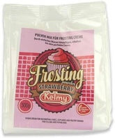 Glasurpulver Kelmy jordbær, 300 gram Naty Shop Glazes and Decor