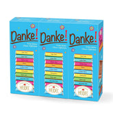 Heidel Thank You mælkechokoladebarer 3x80g, 16 minibarer á 5g pr. pakke, Forskellige udtryk for taknemmelighed, Udsøgt gaveidé