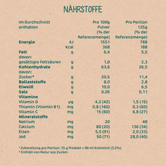Milupa babygrød - havre- og frugtgrød 10 måneder til 3 år babymad 1 x 400 g (pakke med 2)
