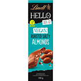 Ciocolată Lindt Hello, migdale sărate prăjite, 100g