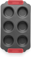 Lékué Muffin-Backform, Antihaftbeschichte, Metall, 6 Mulden Forme og bageplader Naty Shop