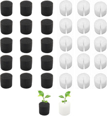 50 de bucăți de bureți hidroponici de 32 * 30 mm, propagare din vată de rocă, sistem hidroponic, bloc de burete de propagare, bureți de răsaduri, sistem hidroponic de seră, pentru cultivarea răsadurilor de legume și flori