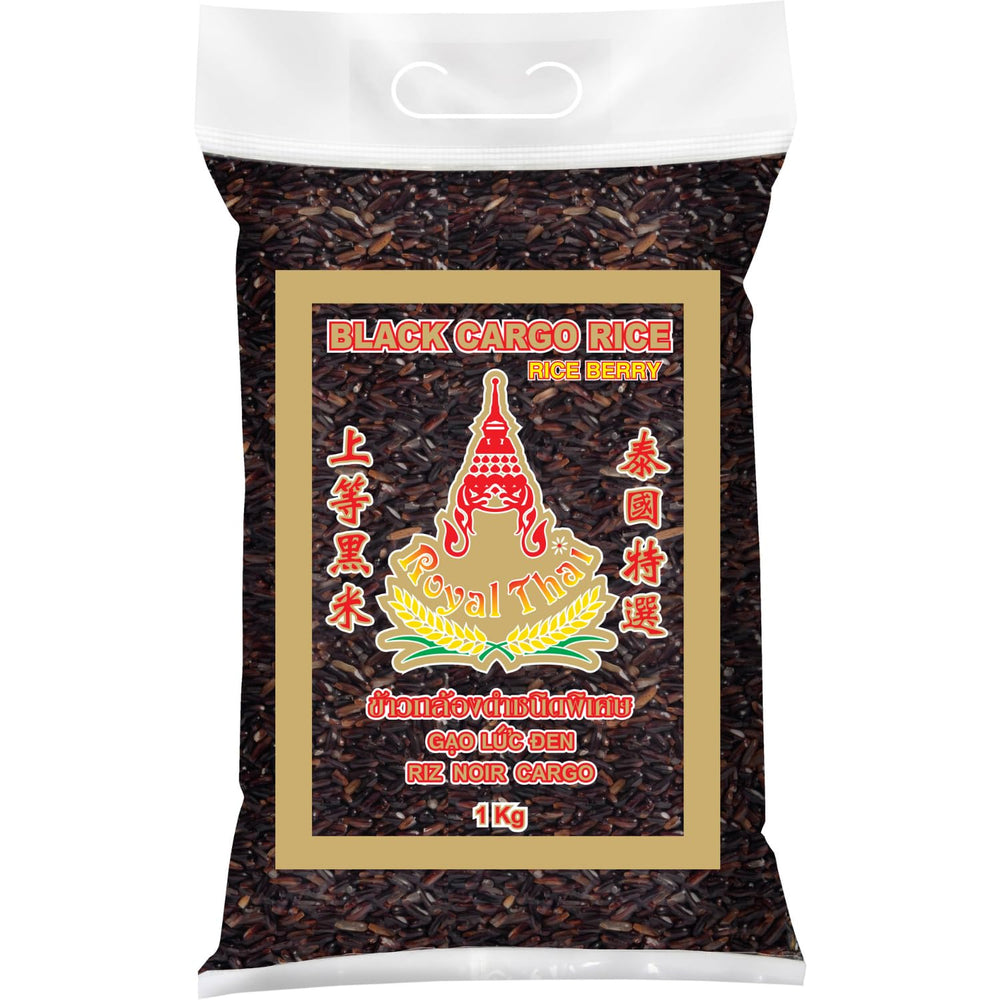 ROYAL THAI RICE - Langkornet sorte ris (riskorn) - 1 x 1 kg