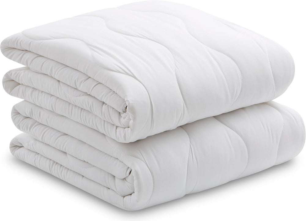 Degrees Home - 4 Estaciones - Plapumă nordică, 180 Cm, 2 plapume. Iarna: Fibre 270 G/M2; Vara 170 Gr/M2-260X240 Cm Plapumi si pilote Naty Shop Alb Pat 180 Cm