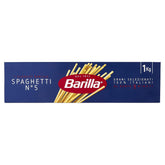Barilla Classic Spaghetti nr. 5 pasta fra højkvalitets durumhvede, altid al dente (1 x 1 kg)