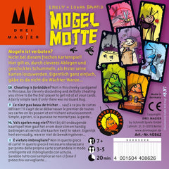 Schmidt Spiele 40862 Mogel Motte, Three Magicians Card Game