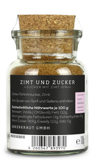 Ankerkraut Zimt & Zucker, 100g i korkglas
