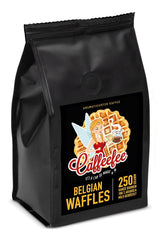 Caffeefee Belgian Waffles Bohnen, 250 g, aromatisierter Röstkaffee