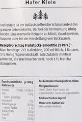 Otręby owsiane bio af kiełkami 500g