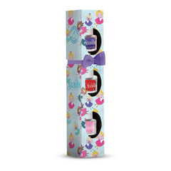 Snegle 510421 Neglelak-gavesæt til børn, Mini Fairy 3x5 ml, vandbaseret, vaskbar, sikker, vegansk
