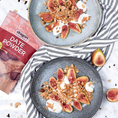 Pudră de curmale 100% organică, vegană și fără gluten, natural dulce, 6 x 250 grame Produse deshidratate Naty Shop