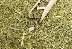 Ceai Mate BIO Organic ● Ceai Yerba Mate cu lemongrass ● 200 g Ceai Mate brazilian proaspăt ● Necopt, uscat cu aer cald ● Numai ingrediente organice ● Ceai verde vrac