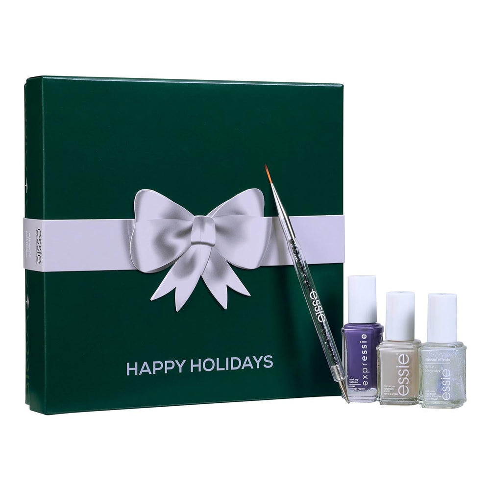 Set Essie Nail Art de Crăciun 2025 pentru look-uri festive