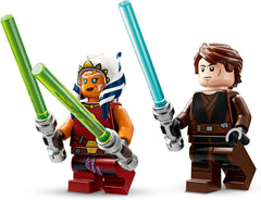 LEGO Star Wars 75401 Ahsokas Jedi Interceptor, Starfighter til Clone Wars-fans, Ahsoka Tano & Anakin Skywalker-minifigurer med lyssværd og R7-A7, til drenge og piger fra 8 år og opefter Byggesæt Beuche den LEGO-Store