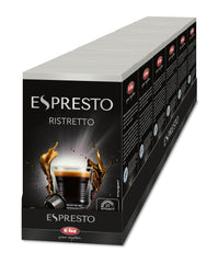 ESPRESTO Kaffeekapseln Ristretto, kompatibel mit K-fee & ALDI EXPRESSI*, vollmundig & intensiv, RFA zertifiziert, 96 Kapseln