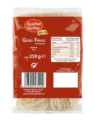 Tăiței de orez Guai Thiau din Bamboo Garden, 250 g (designul ambalajului poate varia)