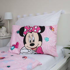 Set lenjerie de pat pentru copii Minnie Mouse, bumbac Lenjerie de pat - copii Naty Shop