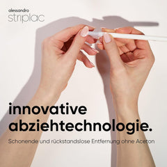 alessandro Striplac UV Top Coat Rosé - Lyse, ridsefaste negle i op til 15 dage - Kan bruges med eller uden farve - Skånsom fjernelsesteknologi - Vegansk - Pink, Gennemsigtig, 6,5 ml