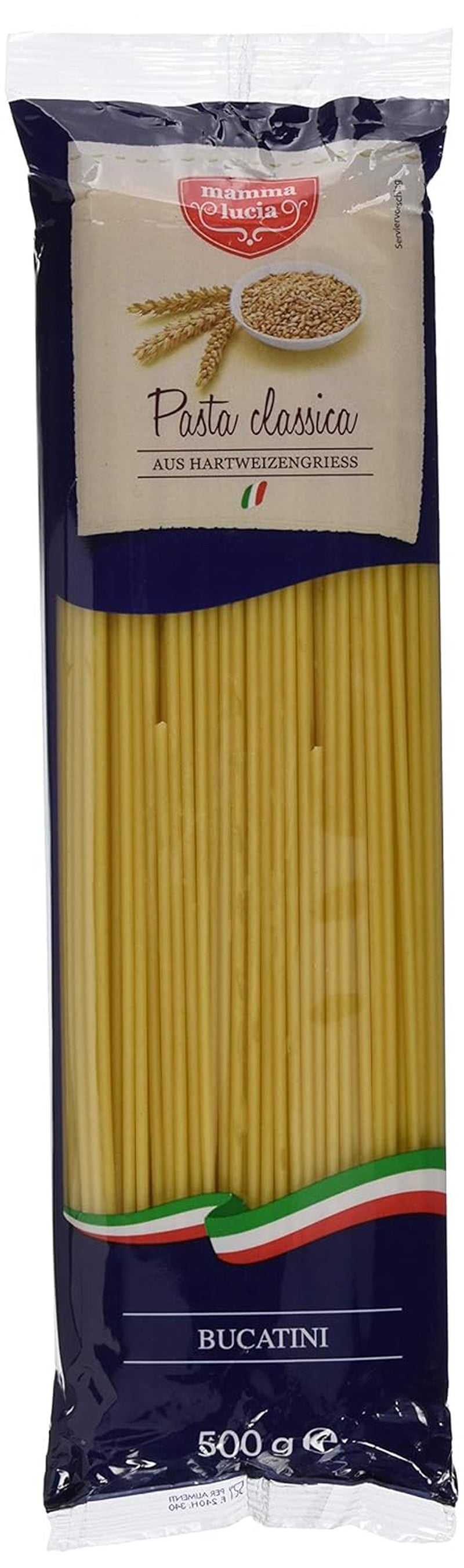 Pasta Bucatini - Makaroni, pakke med 20 stk (20 x 500 g)