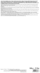 Venchi - Bar Maxi 77% Nibs, med ekstra mørk chokolade, stykker kakaobønner, 600 g, glutenfri, uden farvestoffer og uden konserveringsmidler