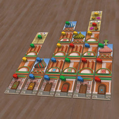 KOSMOS 682156 Red Cathedral, Builders of the Tsar, Strategispil med speciel terningmekanisme, Brætspil for 1-4 spillere i alderen 12+, Spil for feinschmeckere