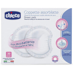 Chicco beskyttende puder til brystvorter, antibakteriel, 4 uger, 120 stk. Tilbehør Mad og amning Bebe Naty Shop