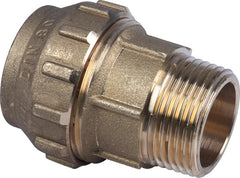 Racord de compresie Cornat - filet exterior Ø 32 mm x 1 inch - alamă - cu un filet exterior - racord pentru țeavă PE-HD / T617532