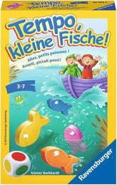 Ravensburger 23334 - Tempo, Fishbowl, Rejsespil for 1-6 spillere, Spil fra 3 år og opefter, Kompakt format, Rejsespil, Brætspil - Fødselsdagsgaver