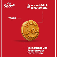 Lotus Biscoff | Biscuiți gemeni tip sandwich cu umplutură de cremă Biscoff | 15 biscuiți tip sandwich per pachet | Doar ingrediente naturale | Vegani | Fără coloranți sau arome adăugate | 9 x 150g | 1,35 kg
