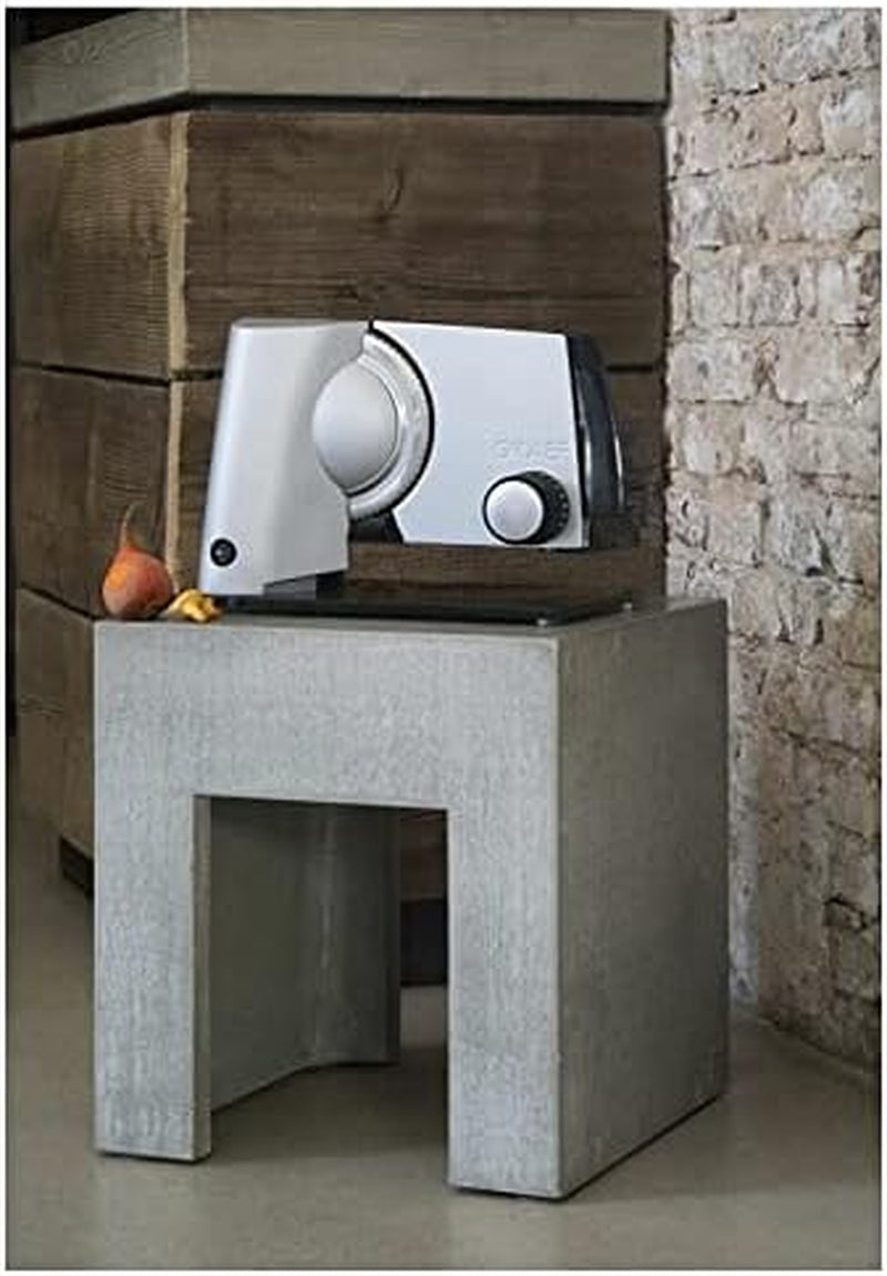 GRAEF SKS S32000, feliator electric argintiu cu carcasă complet metalică si placă de bază din sticlă Rasnite si Feliatoare Naty Shop