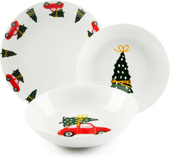 Excelsa Ready for Christmas Tellerservice, 18-teilig