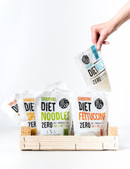 Shirataki Nudler KOST-MAD Low Carb Kaloriefattig Konjac Nudler Vegansk mad Fedtfri Sojafri Glutenfri Vandopløselig Diæt Nudler Lavt Kalorieindhold 200 Gram