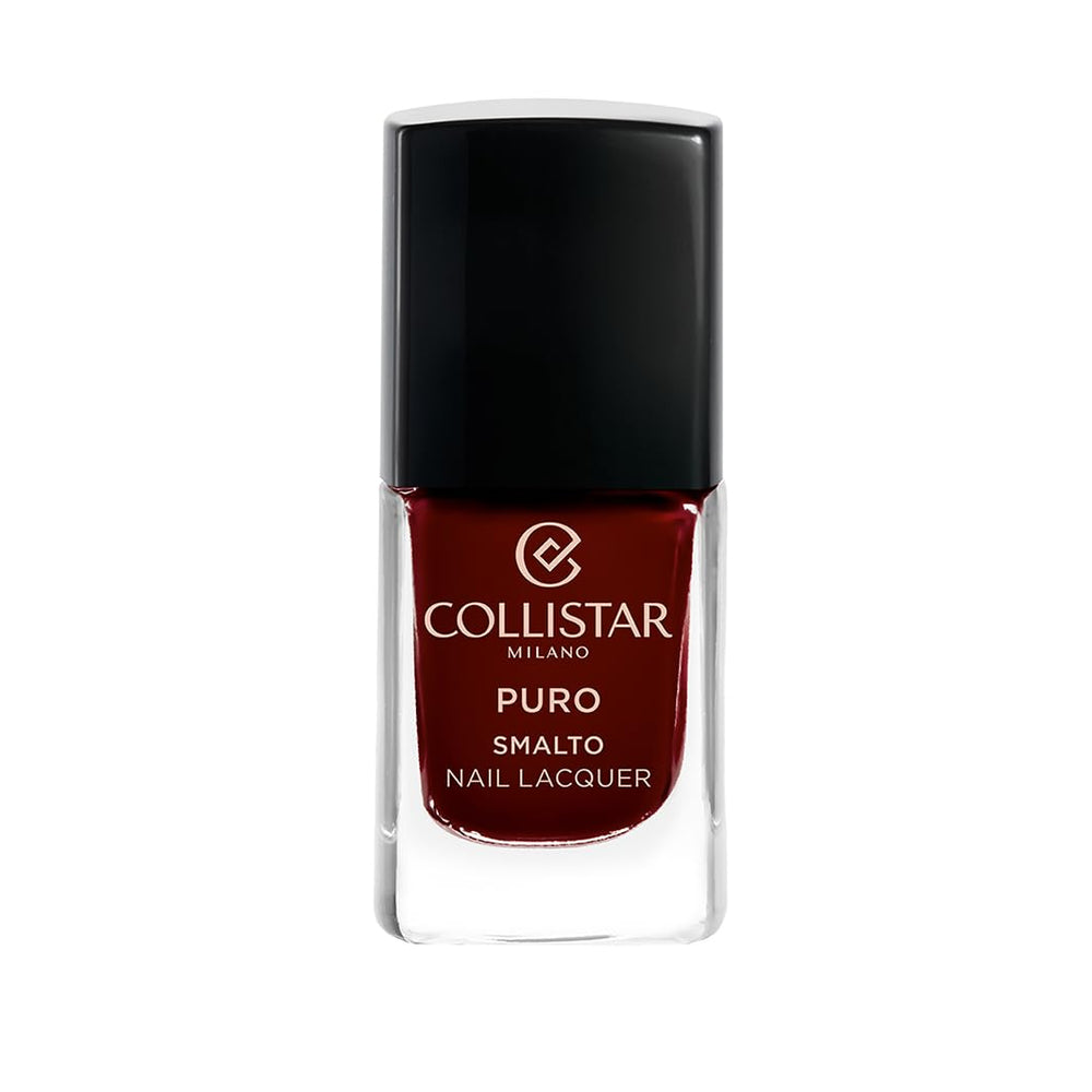 Collistar Puro Nail Lacquer langtidsholdbar med en skinnende finish, nr. 581 Rossonero 10 ml