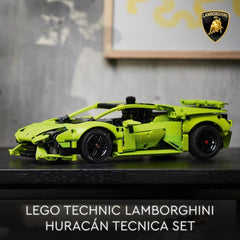 LEGO 42161 Technic Lamborghini Huracán Tecnica Legetøjsbilmodelsæt Racerbilbyggesæt til børn Drenge Piger Motorsportsfans Samling gavebyggesæt Besuche den LEGO-Store