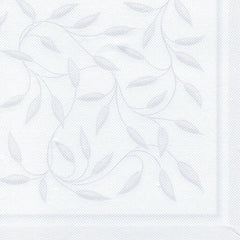Papstar, 50 de șervețele "ROYAL Collection" 1/4 fold 40 Cm X 40 Cm Alb "New Mediterranean", #11652