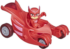 PJ Masks Owl Glider førskolelegetøj, Eulettes køretøj med Eulette Action Figur for Alders 3+, Genanvendelig emballage, Action Figures Naty Shop