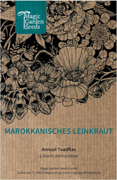 Lină marocană (Linaria maroccana) aprox. 2000 de semințe ale florii anuale de vară, floare tăiată cu înflorire îndelungată