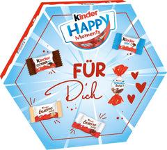 kinder Happy Moments Mini Mix - Valentinsdag gave til ham og hende - Til socialt samvær og deling med venner og familie - 161g