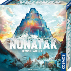 KOSMOS 683801 Nunatak - Temple of Ice, Familiespil, Cool 3D Setup, 3D Ice Game Brikker, Strategispil, Brætspil, Festspil