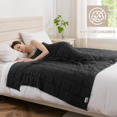 Good Nite Vægtet tæppe til voksne Grå Afslapningstæppe til og til afslapning Vægtet tæppe Grå 125X150Cm 4Kg Dyner og dyner Naty Shop