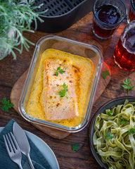 MAGGI Fix für Lachs-Sahne Gratin, Würzmischung, mit natürliche Ingredient*, for 2 Portions, 1er Pack (1 x 26g)