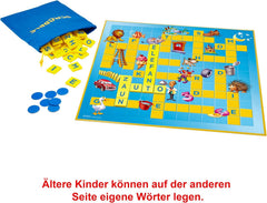 Mattel Games Scrabble Junior - Ordspil og spil til børn, brætspil velegnet til 2-4 børn i alderen 6+, design kan variere, tysk version, Y9670