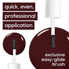 Oja Essie pentru unghii intens colorate, nr. 50 Bordeaux, Roșu, 13,5 ml