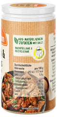 Ostmann Gewürze - Fleisch & Gyros Gewürzsalz | Pikantes Gewürz mit Mediterraner Note for gegrilltes und gebratenes Fleisch | Mit praktischem Streuaufsatz | 50 g i en si