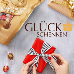 Lindt, mega pack, ca. 160 chokoladekugler, forskellige sortimenter, 2 kg chokolade slik Naty Shop