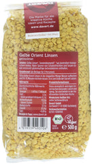 Davert orientalske gule linser (1 x 500 g) - Bio