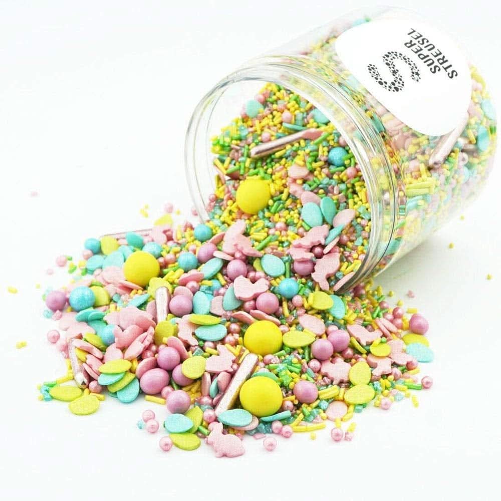 Super Sprinkles, Hoppladihopp, Sprinkles cu motive pascale, 90 grame Naty Shop 90 grame