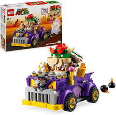 LEGO Super Mario Bowsers monstervogn - Udvidelsessæt Bowser billegetøj til drenge og piger Single Character Set Gamer Gave til 8 år 71431 Byggesæt Besuche den LEGO-Store Single