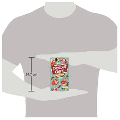 Nestlé Gingerbread, en lækker og sprød snack med honningkagesmag, dækket af mælkechokolade og raffineret med dekorative striber af mørk chokolade, 1 pakke (1 x 115g)